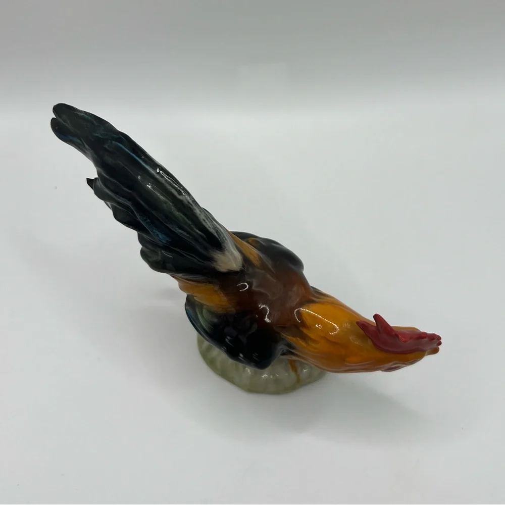 Goebel Hummel CV60 Running Haushahn Rooster Chicken Vintage Collectible Figurine